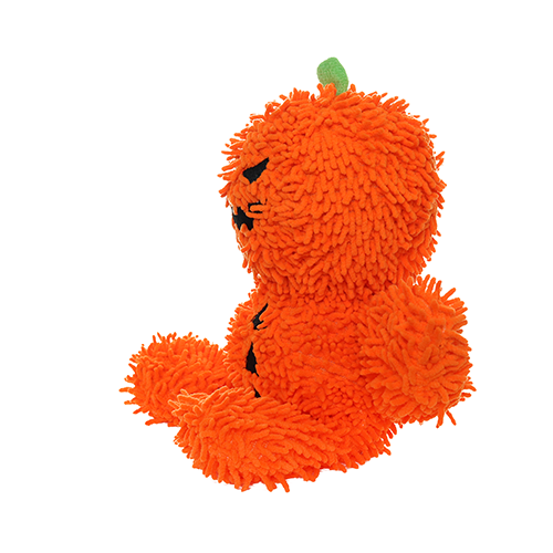 Mighty Microfiber Ball Medium Pumpkin Man Dog Toy