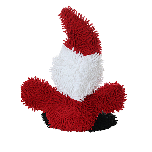 Mighty Microfiber Ball Medium Santa Dog Toy