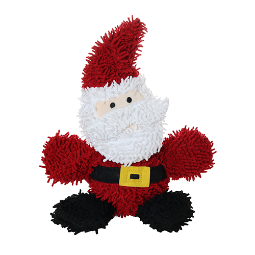 Mighty Microfiber Ball Medium Santa Dog Toy