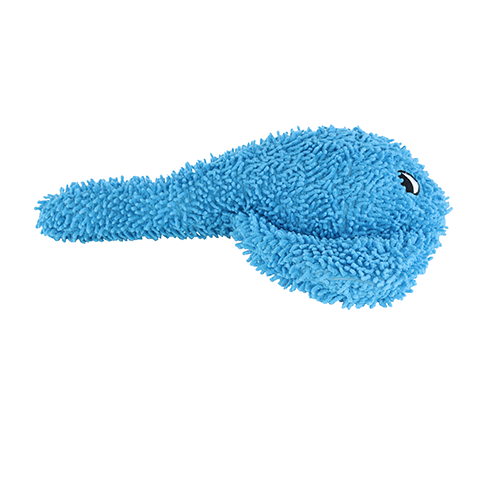 Mighty Microfiber Ball Medium Stingray Blue Dog Toy
