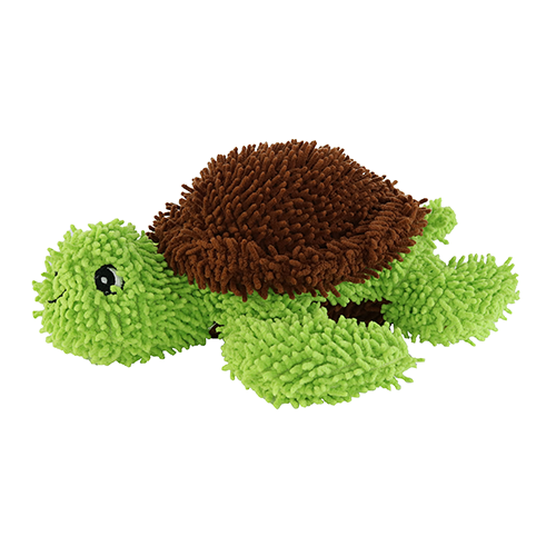 Mighty Microfiber Ball Medium Turtle Green Dog Toy