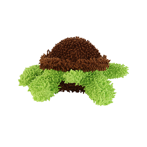 Mighty Microfiber Ball Medium Turtle Green Dog Toy