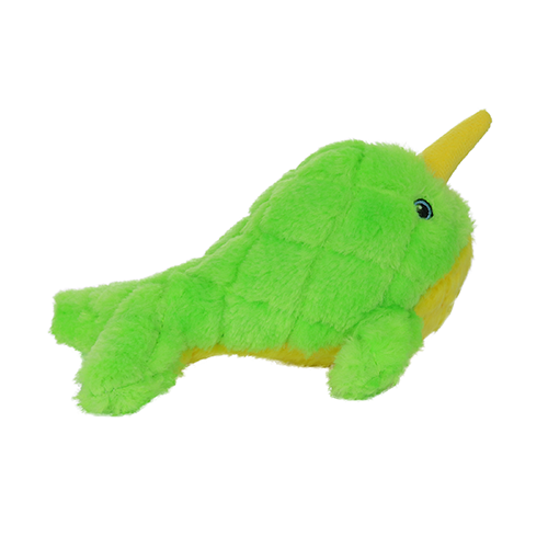 Mighty Junior Arctic Narwhal Dog Toy