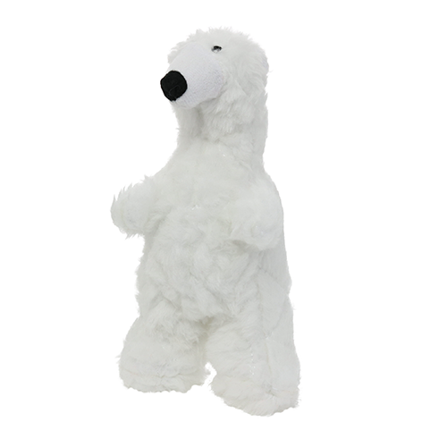 Mighty Junior Arctic Polar Bear Plush Dog Toy