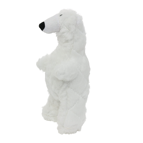 Mighty Junior Arctic Polar Bear Plush Dog Toy