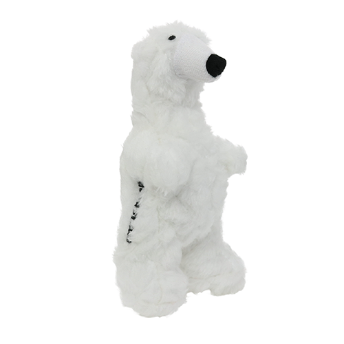 Mighty Junior Arctic Polar Bear Plush Dog Toy