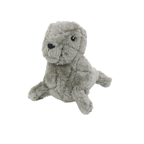 Mighty Junior Arctic Seal Plush Dog Toy