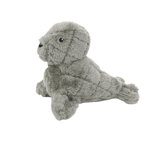 Mighty Junior Arctic Seal Plush Dog Toy