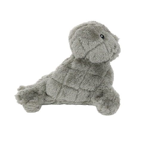 Mighty Junior Arctic Seal Plush Dog Toy