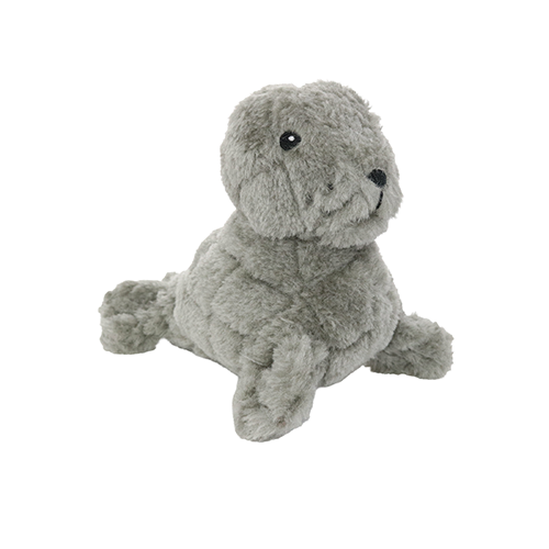 Mighty Junior Arctic Seal Plush Dog Toy