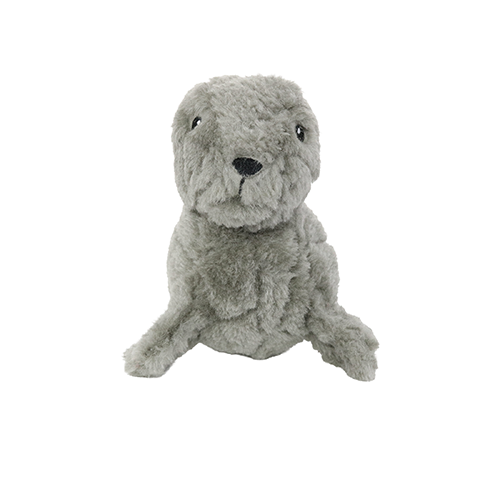 Mighty Junior Arctic Seal Plush Dog Toy