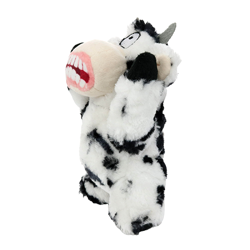 Mighty Junior Angry Animal Cow Dog Toy