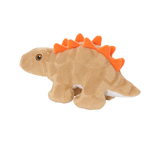 Mighty Junior Dino Stegosaurus Dog Toy