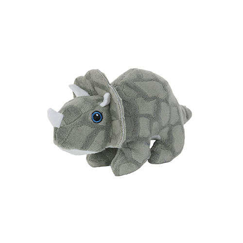 Mighty Junior Dino Triceratops Dog Toy