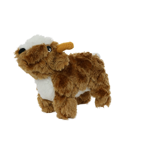 Mighty Junior Farm Goat Plush Dog Toy
