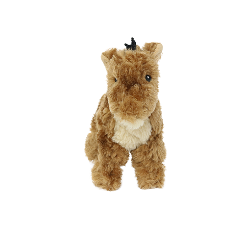 Mighty Junior Farm Horse Plush Dog Toy