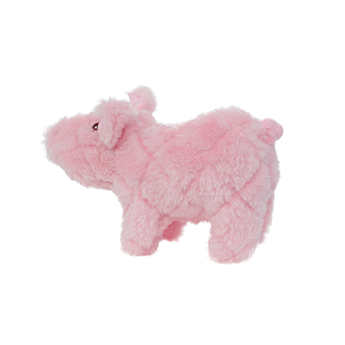 Mighty Junior Farm Piglet Plush Dog Toy