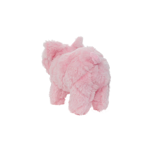 Mighty Junior Farm Piglet Plush Dog Toy