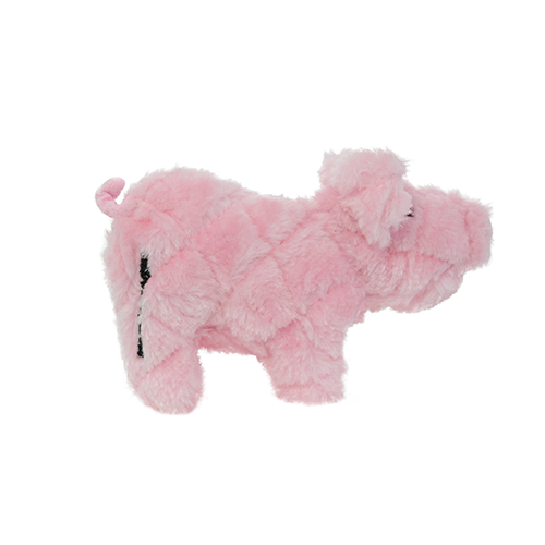 Mighty Junior Farm Piglet Plush Dog Toy