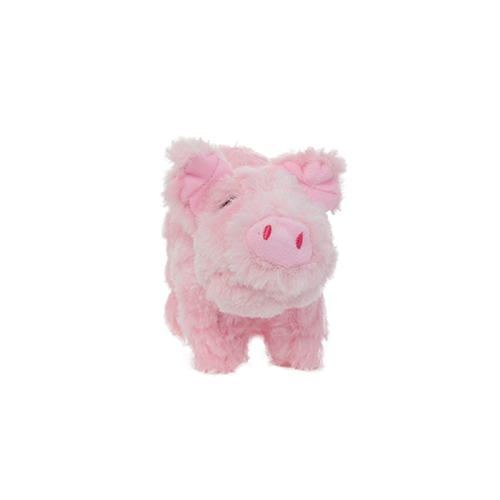 Mighty Junior Farm Piglet Plush Dog Toy