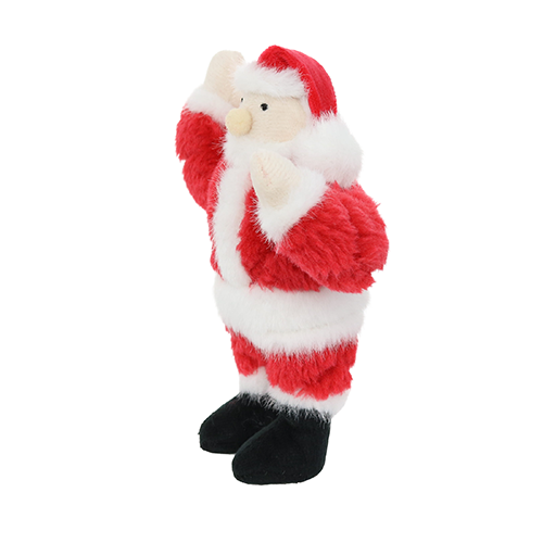 Mighty Junior Holiday Santa Dog Toy