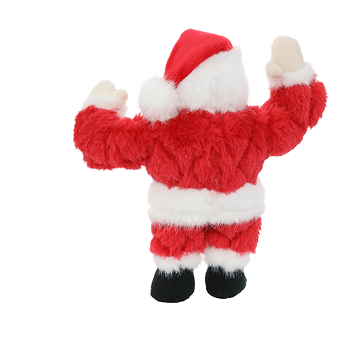 Mighty Junior Holiday Santa Dog Toy