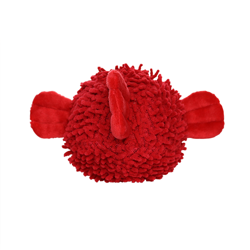 Mighty Junior Microfiber Ball Blowfish Dog Toy