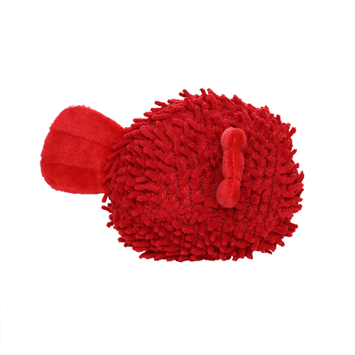 Mighty Junior Microfiber Ball Blowfish Dog Toy