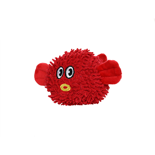 Mighty Junior Microfiber Ball Blowfish Dog Toy