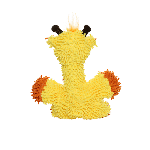 Mighty Junior Microfiber Ball Giraffe Dog Toy