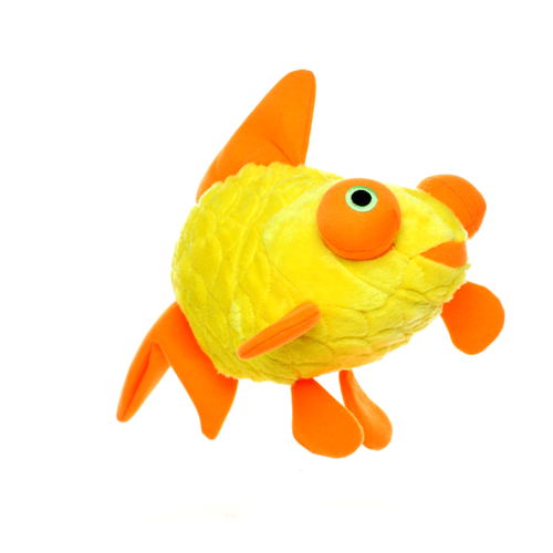 Mighty Massive Ocean Goldfish Dog Toy