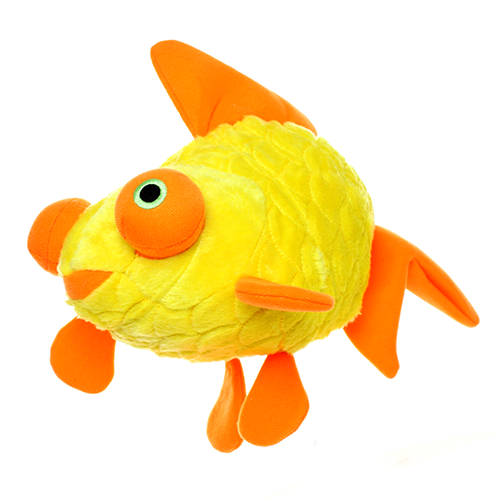 Mighty Massive Ocean Goldfish Dog Toy