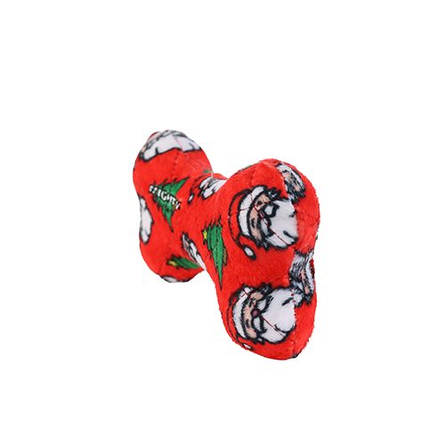 Mighty Medium Bone Christmas Dog Toy