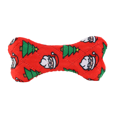 Mighty Medium Bone Christmas Dog Toy