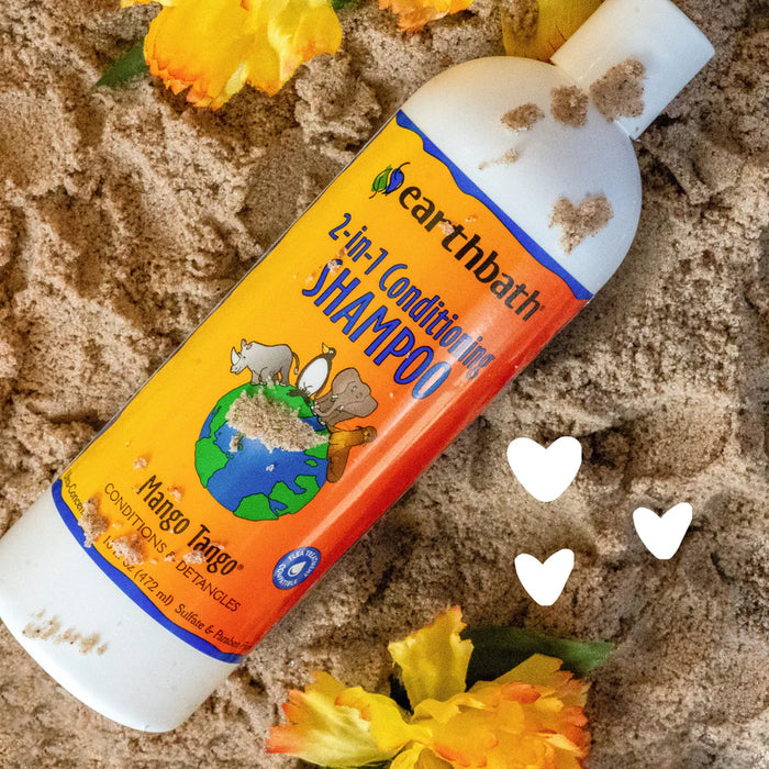 Earthbath 2-in-1 Conditioning Shampoo, Mango Tango 16oz