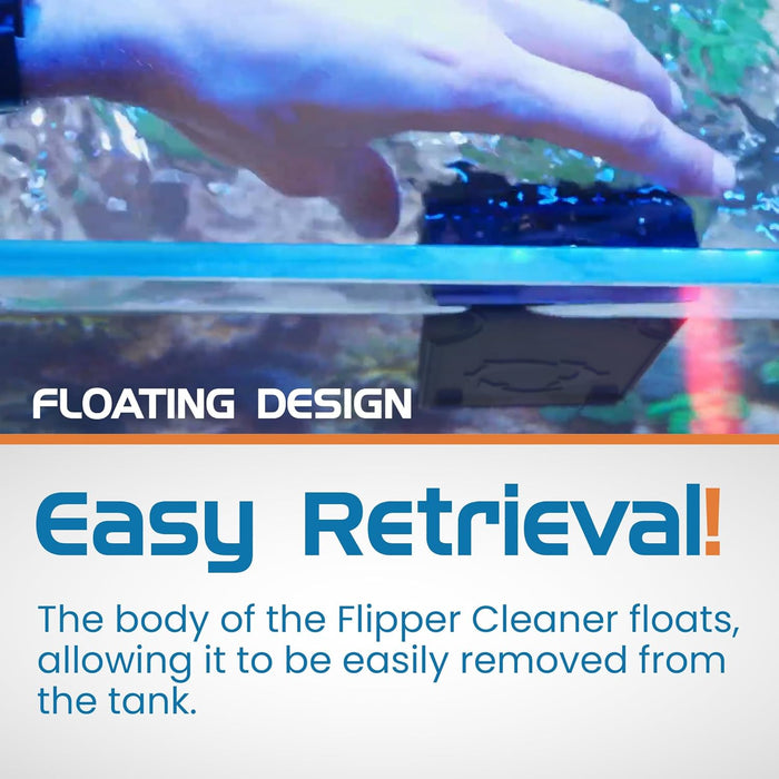 Flipper MAX FLOAT 2 in 1 Magnetic Aquarium Algae Cleaner