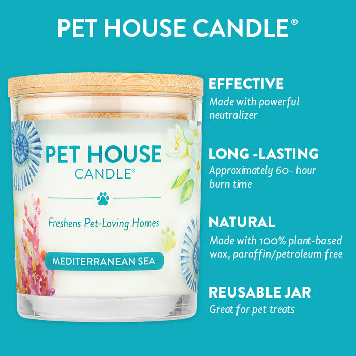 One Fur All Mediterranean Sea Candle
