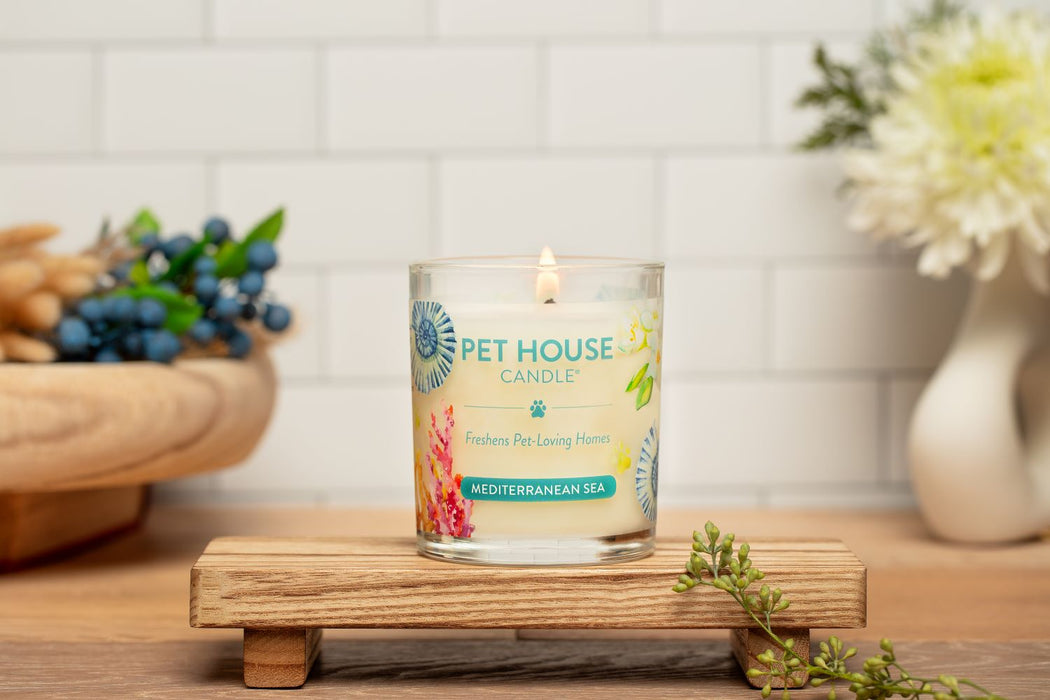 One Fur All Mediterranean Sea Candle