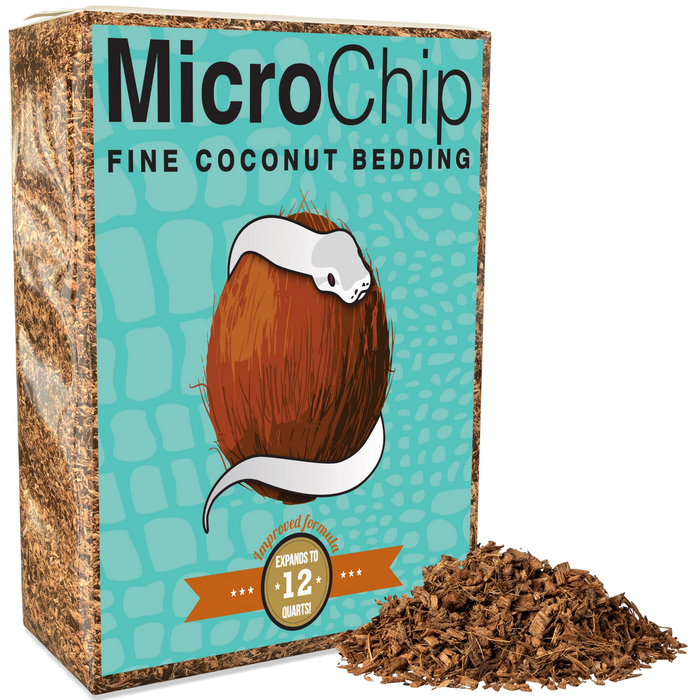 ReptiChip MicroChip Fine Ready to Use Coconut Chip Mix