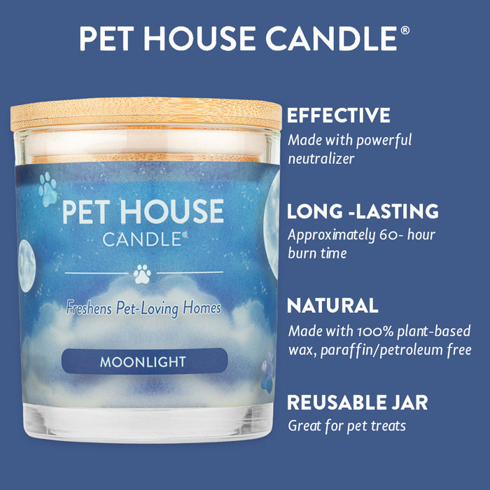 One Fur All Moonlight Candle