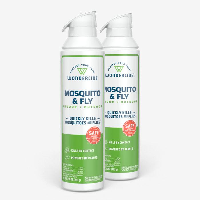 Wondercide Mosquito & Fly for Indoor + Outdoor with Natural Essential Oils