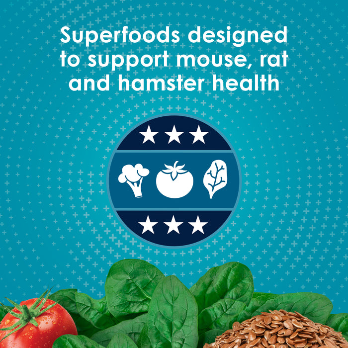 Kaytee Forti-Diet Pro Health Nourish+Protect Mouse, Rat & Hamster Food Grain blend 20 pounds