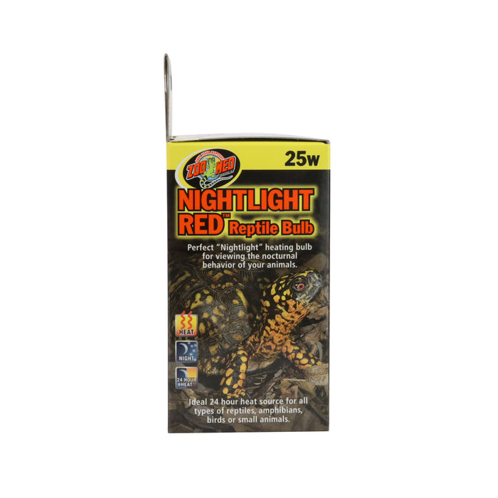 Zoo Med Nightlight Red Reptile Bulb Red 25 Watt