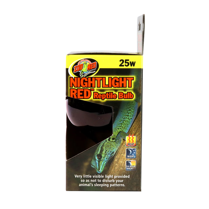 Zoo Med Nightlight Red Reptile Bulb Red 25 Watt