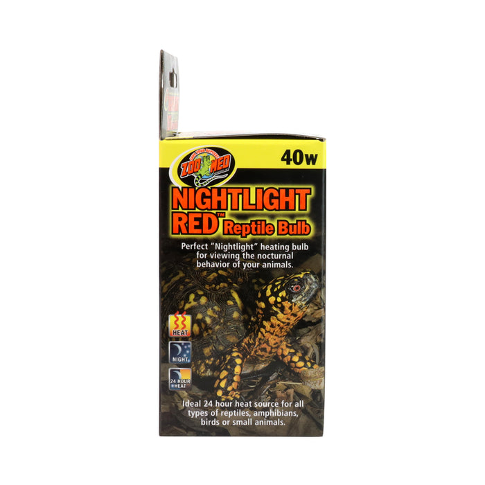 Zoo Med Nightlight Red Reptile Bulb Red 40 Watt