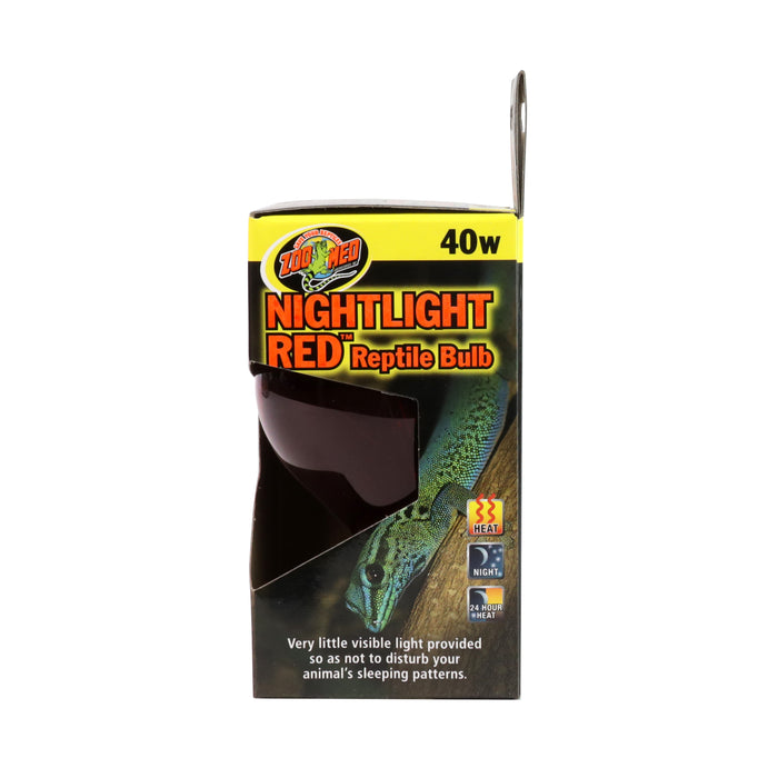 Zoo Med Nightlight Red Reptile Bulb Red 40 Watt
