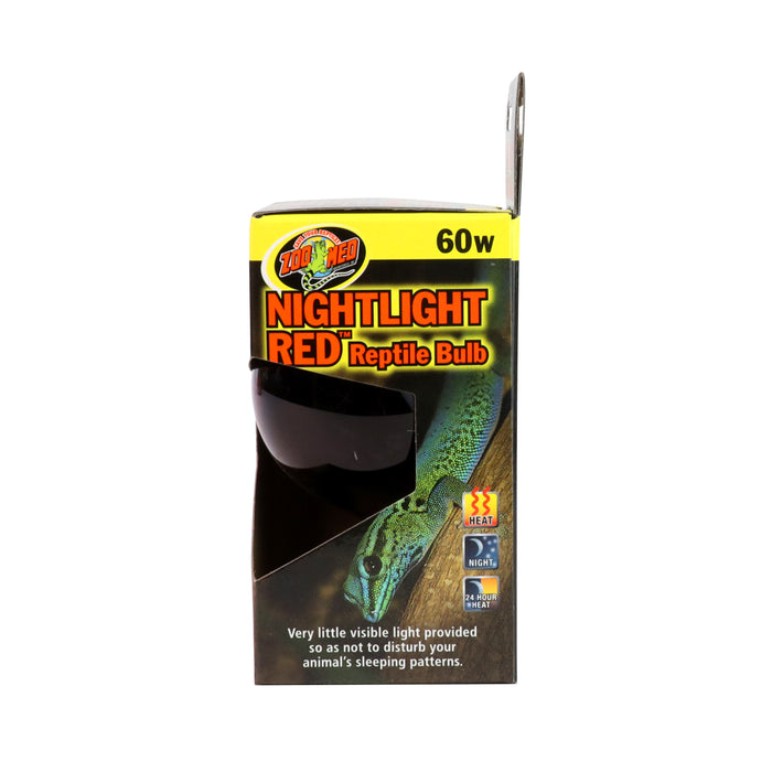 Zoo Med Nightlight Red Reptile Bulb Red 60 Watt