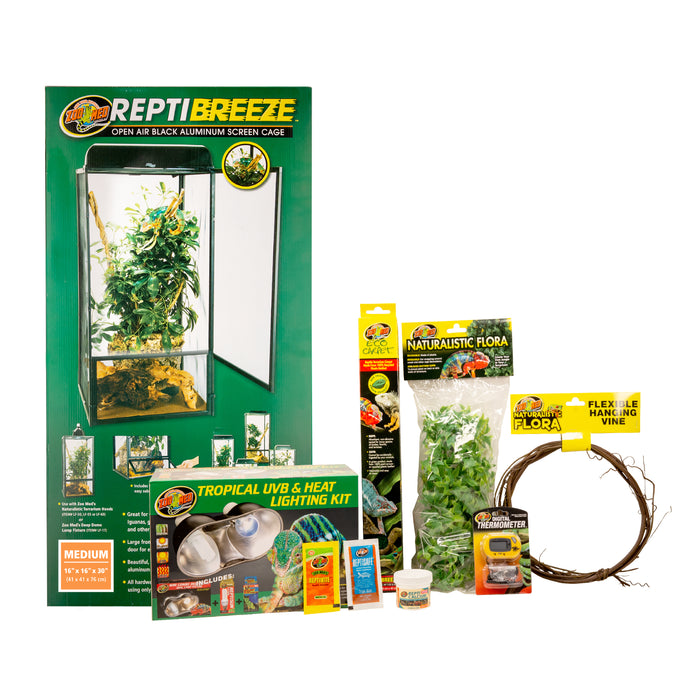 Zoo Med ReptiBreeze Chameleon Starter Kit