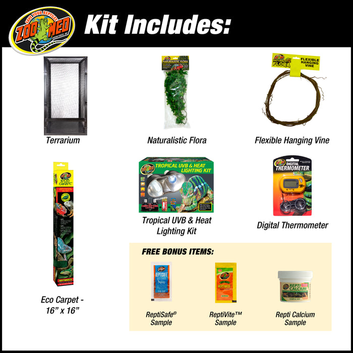 Zoo Med ReptiBreeze Chameleon Starter Kit
