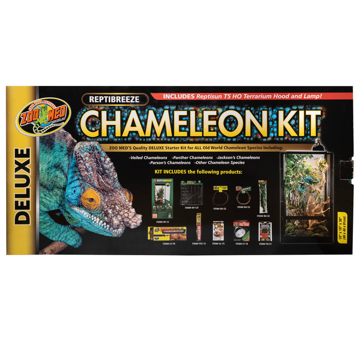Zoo Med ReptiBreeze Deluxe Chameleon Starter Kit 18in X 18in X 36in